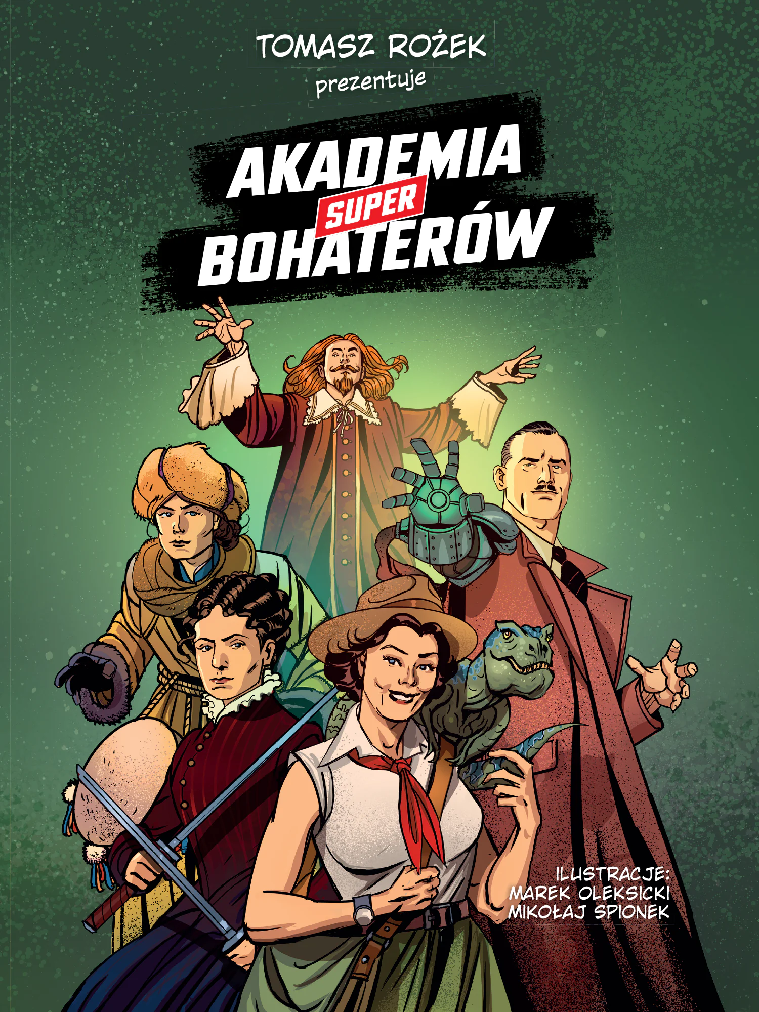 Książka - Akademia Superbohaterów