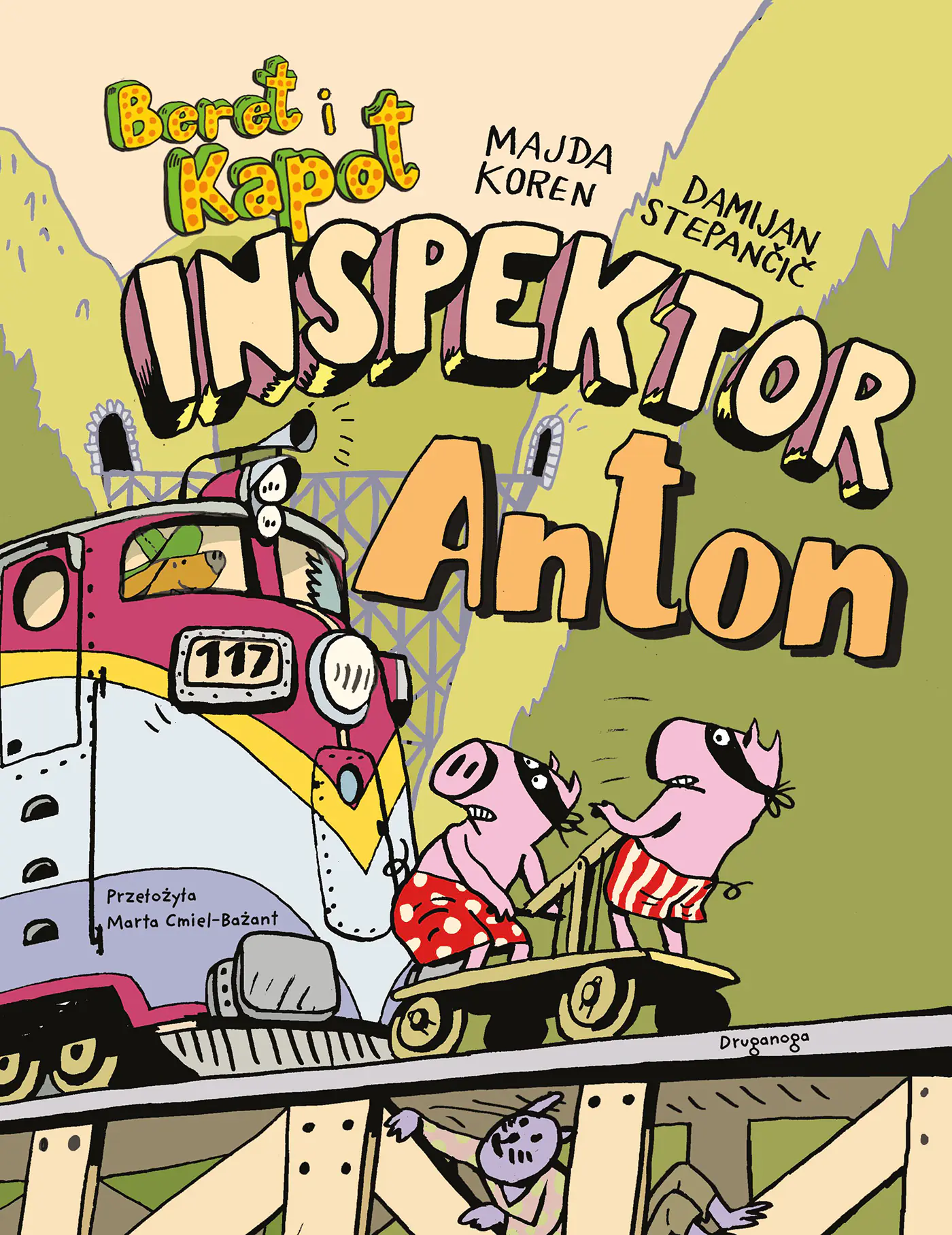 Książka - Inspektor Anton. Beret i Kapot
