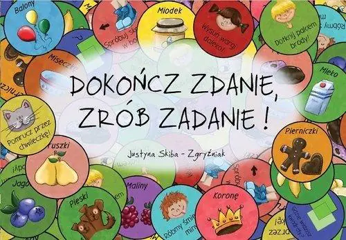 Książka - Dokończ zdanie, zrób zadanie!