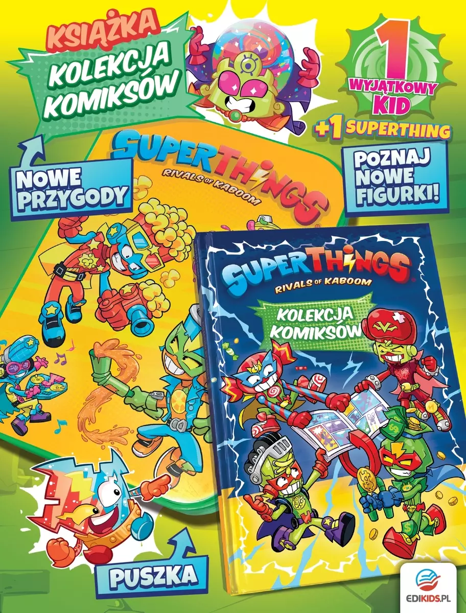 Książka - SuperThings Rivals of Kaboom. Kolekcja komiksów