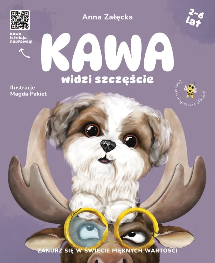 Książka - Kawa widzi szczęście