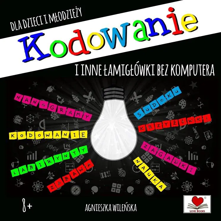 Książka - Kodowanie i inne łamigłowki bez komputera
