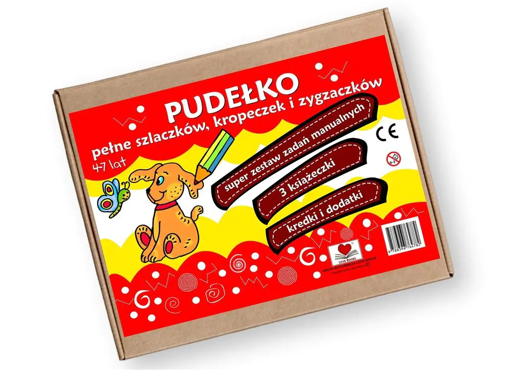 Książka - Pudełko pełne szlaczków, kropeczek i zygzaczków