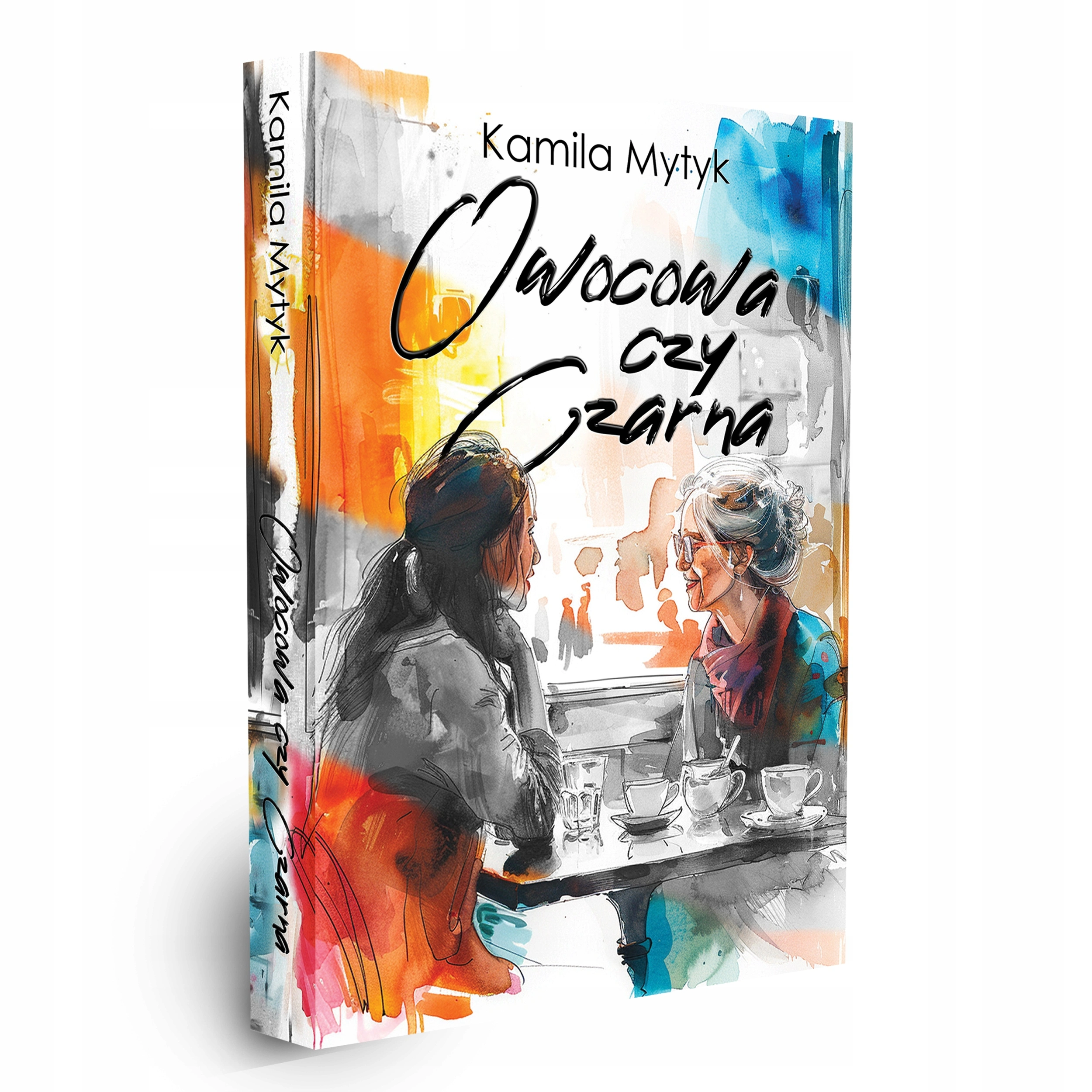 Książka - Owocowa czy Czarna (barwione brzegi)