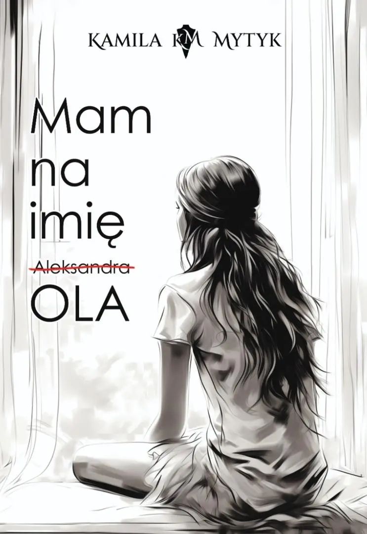 Książka - Mam na imię OLA (barwione brzegi)