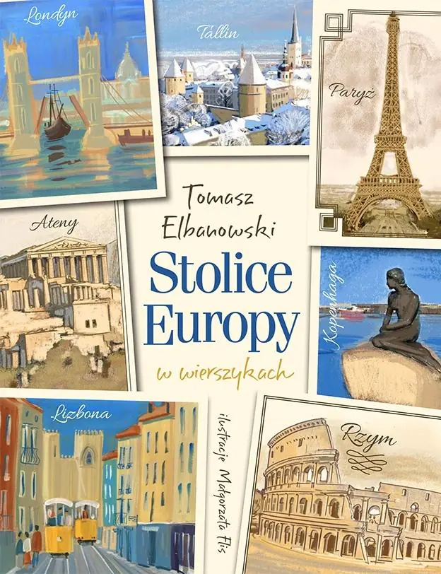 Książka - Stolice Europy w wierszykach