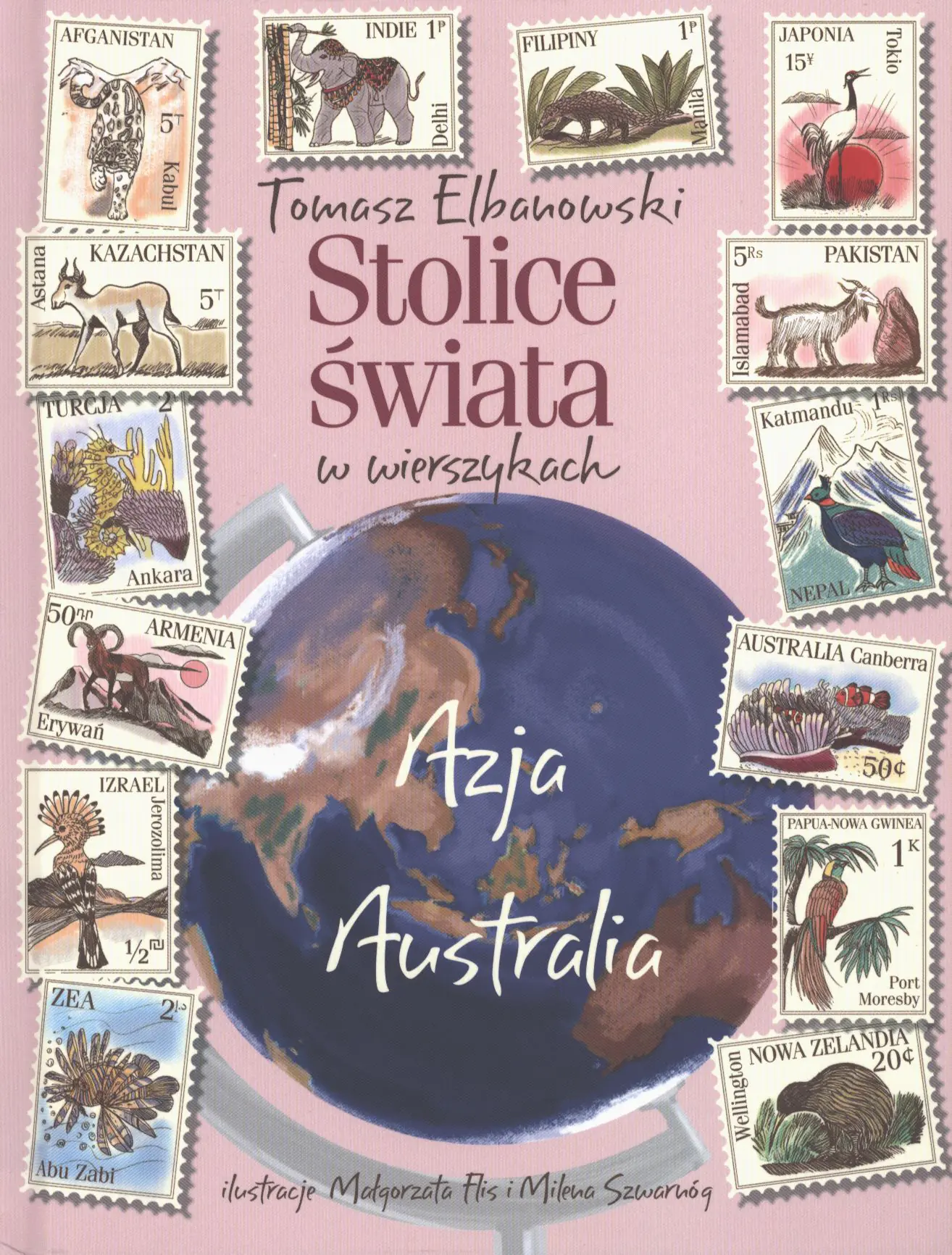Książka - Stolice świata w wierszykach Azja Australia