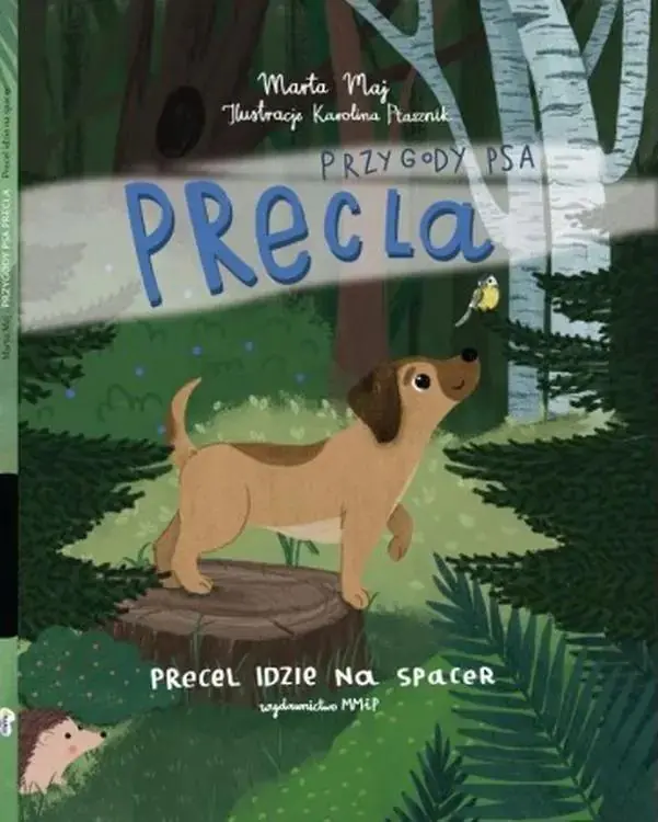Książka - Przygody psa Precla. Precel idzie na spacer