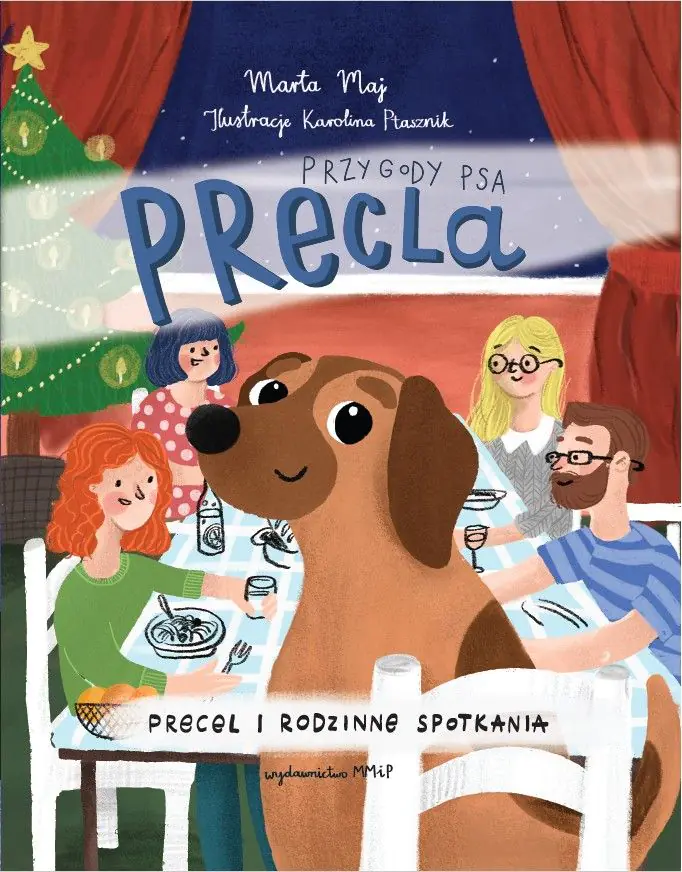Książka - Przygody psa Precla. Precel i rodzinne spotkania