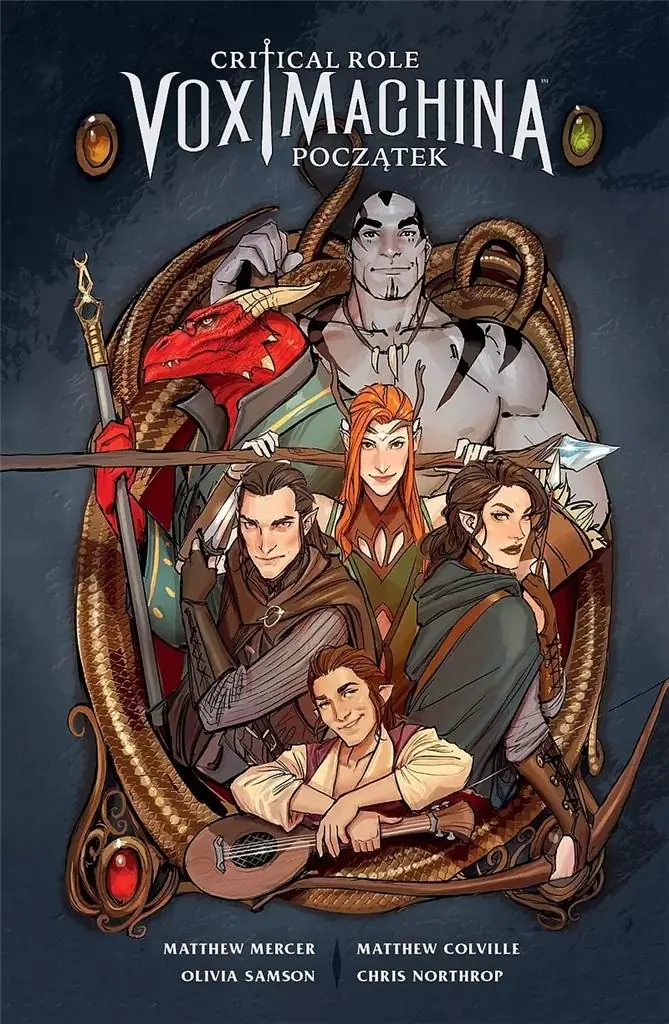 Książka - Początek. Critical Role. Vox Machina. Tom 1