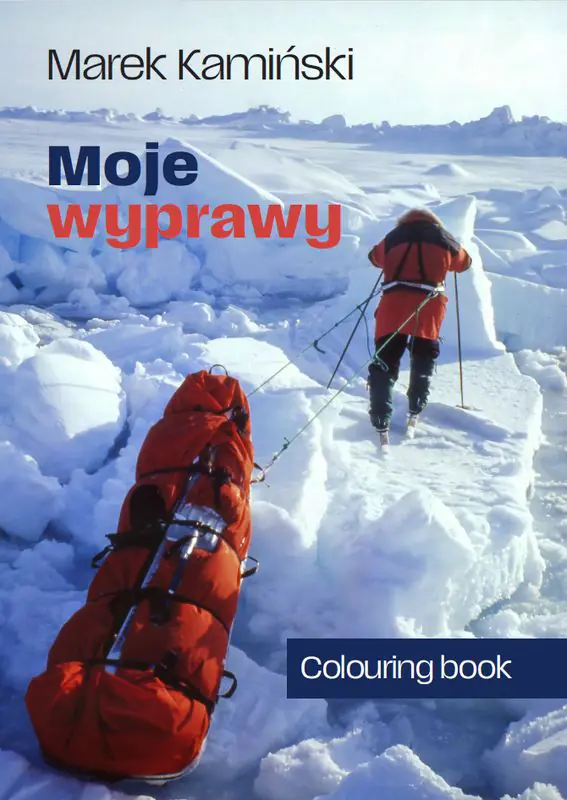 Książka - Moje wyprawy. Kolorowanka