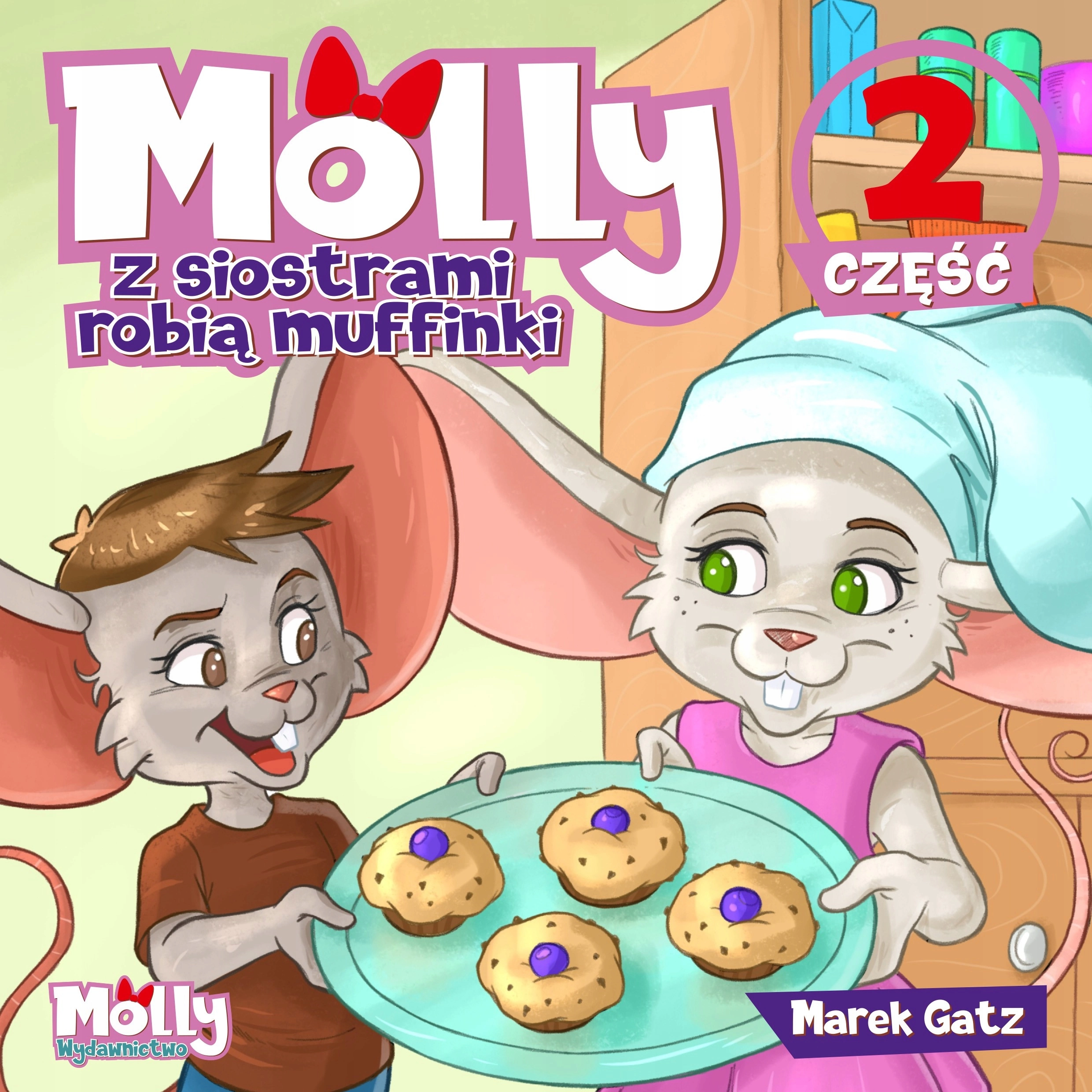 Książka - Molly z siostrami piecze muffinki. Część 2