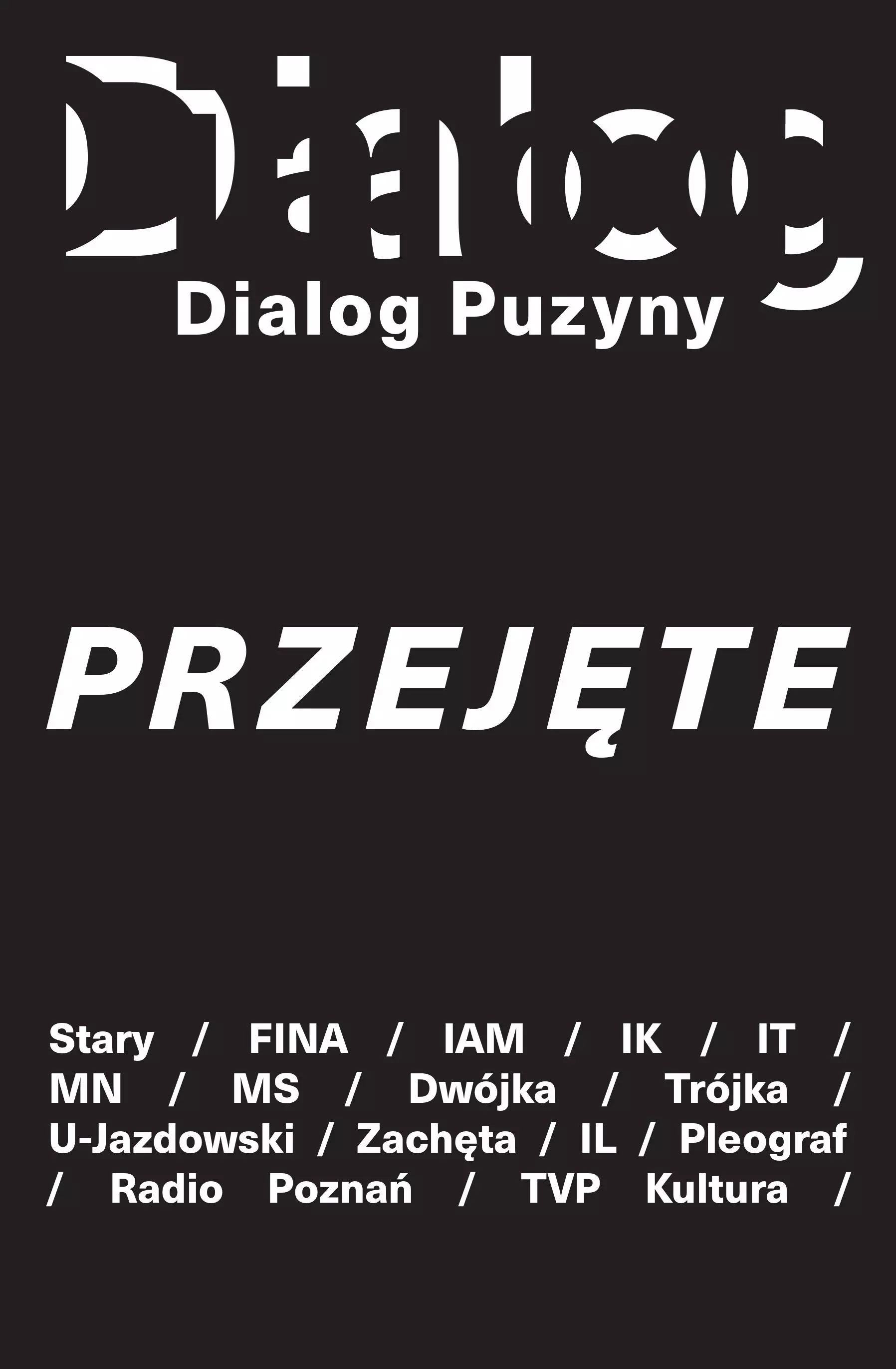 Książka - Dialog Puzyny. Przejęte