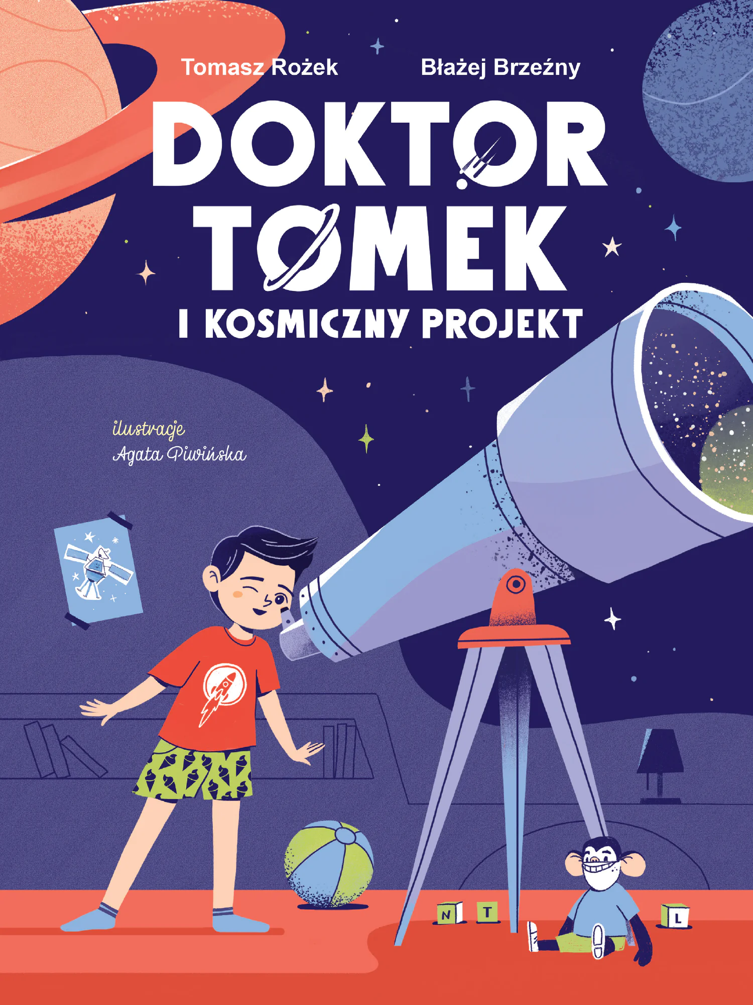 Książka - Doktor Tomek i Kosmiczny Projekt