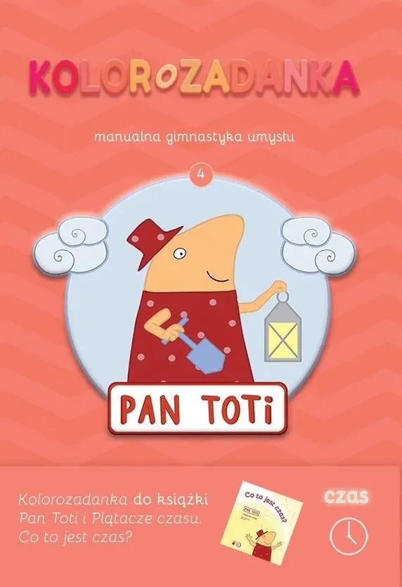 Książka - Pan Toti 4 Kolorozadanka