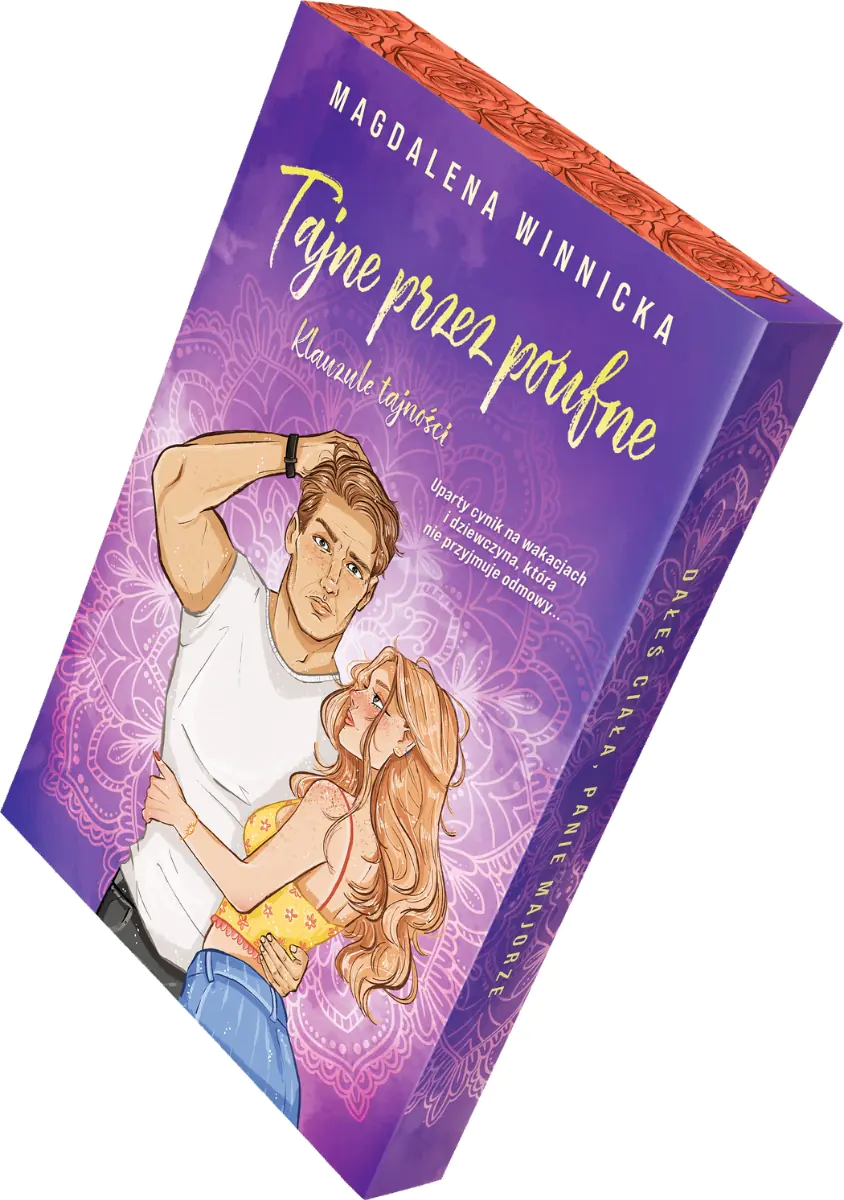 Książka - Tajne przez poufne. Klauzule tajności (barwione brzegi)