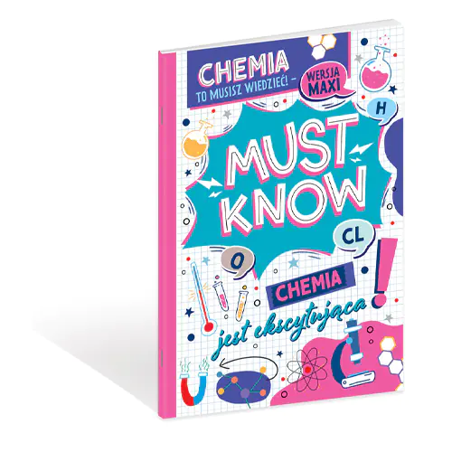 Książka - Książeczka A4 Must Know Chemia