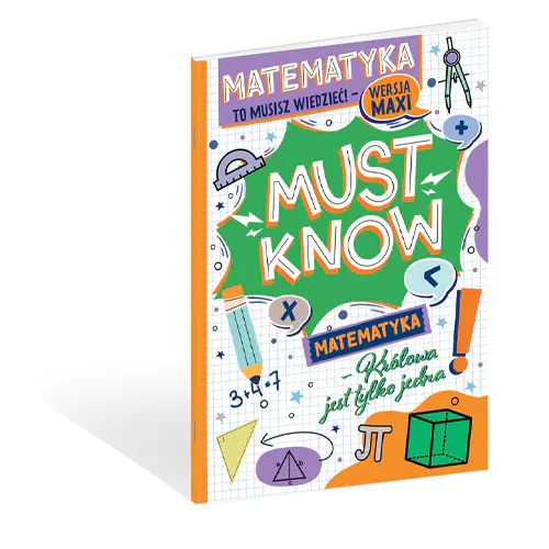 Książka - Książeczka A4 Must Know Matematyka