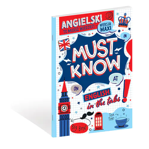 Książka - Książeczka A4 Must Know Język Angielski
