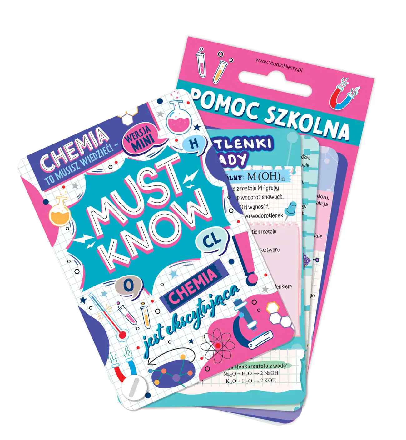 Książka - Kieszonka Must Know Chemia