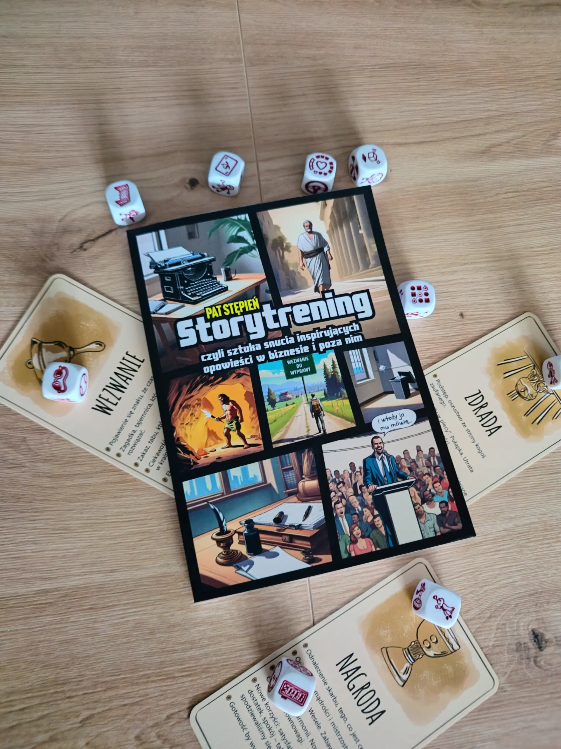 Książka - Storytrening, czyli sztuka snucia inspirujących opowieści w biznesie i poza nim