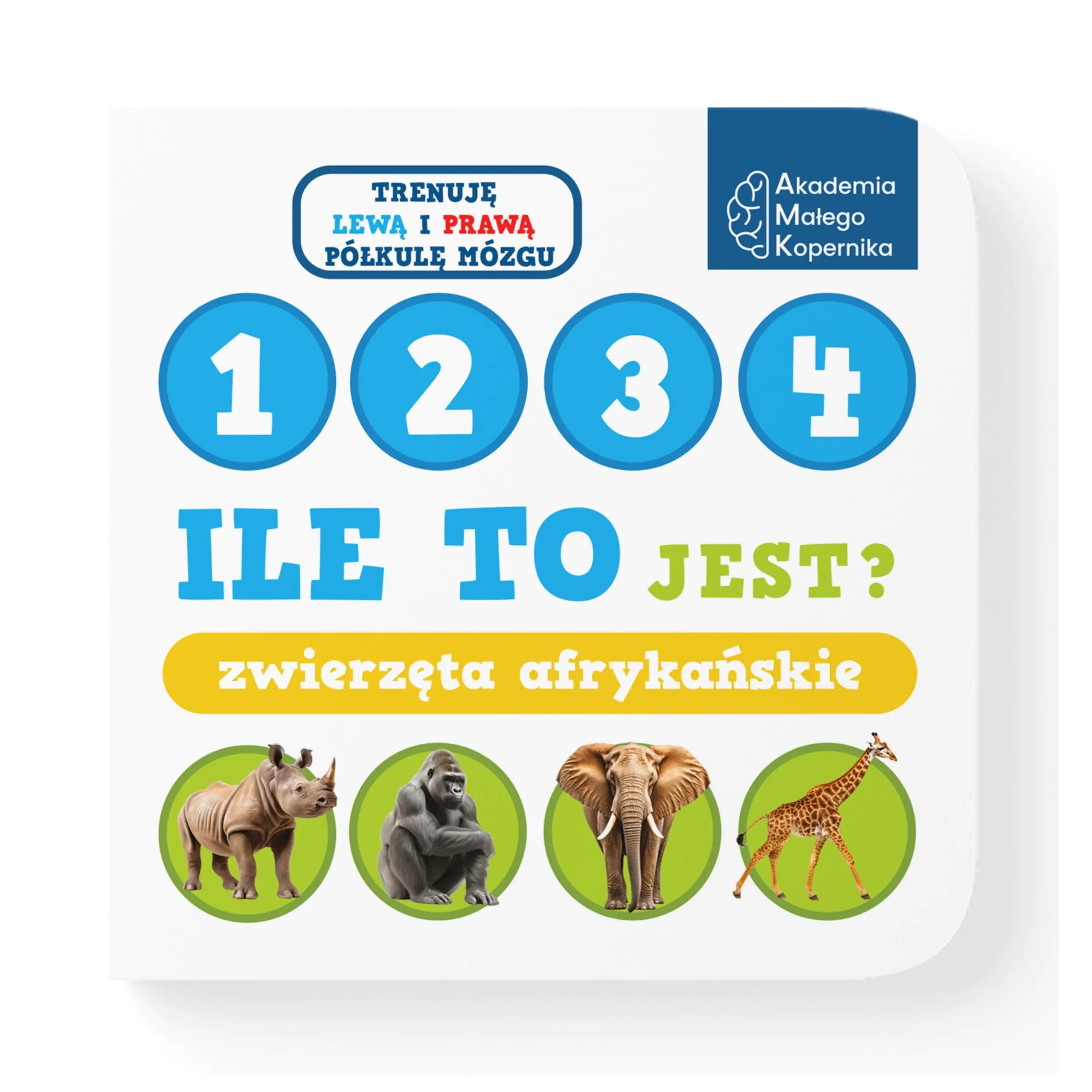 Książka - Ile to jest? Zwierzęta afrykańskie
