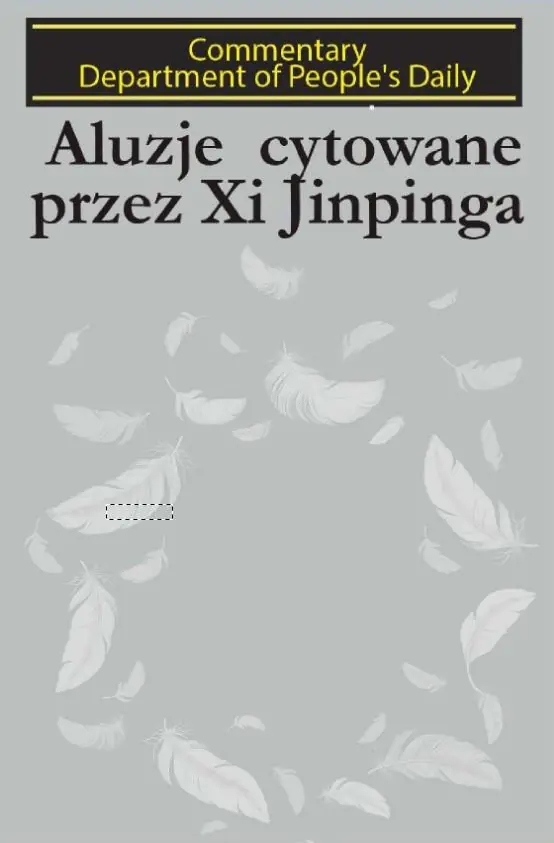 Książka - Aluzje cytowane przez Xi Jinpinga