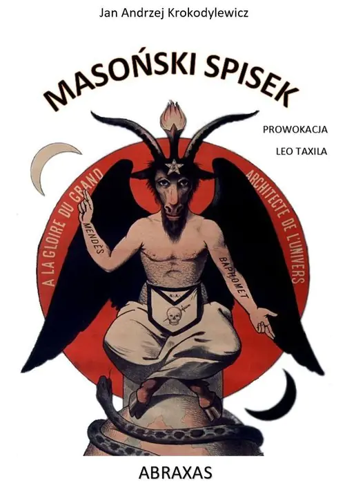 Książka - Masoński spisek. Prowokacja Leo Taxila