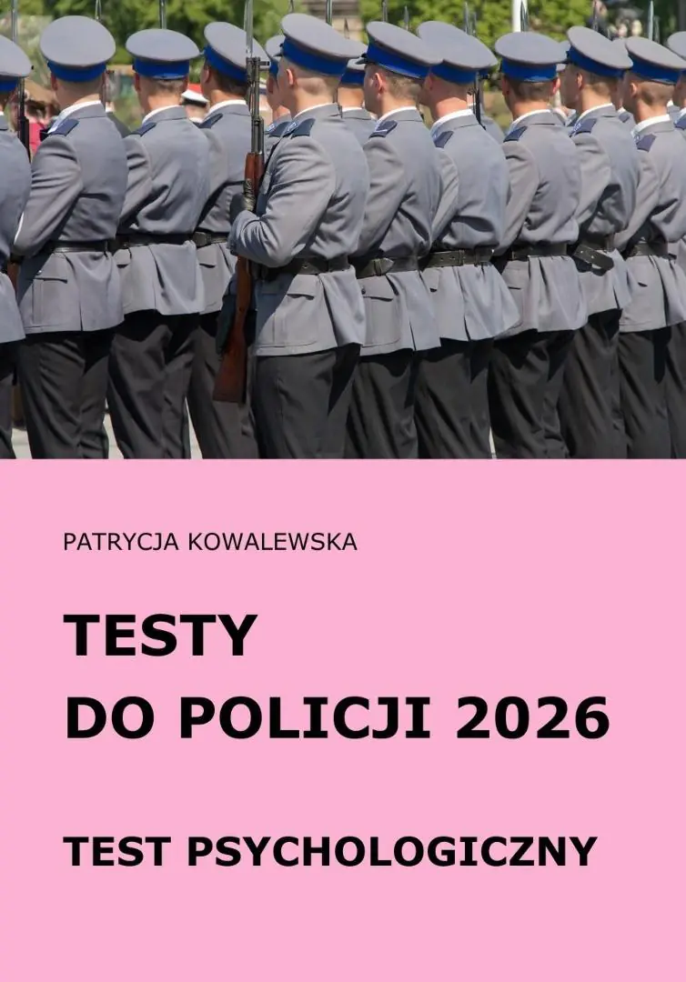 Książka - Testy do Policji 2026 Test psychologiczny