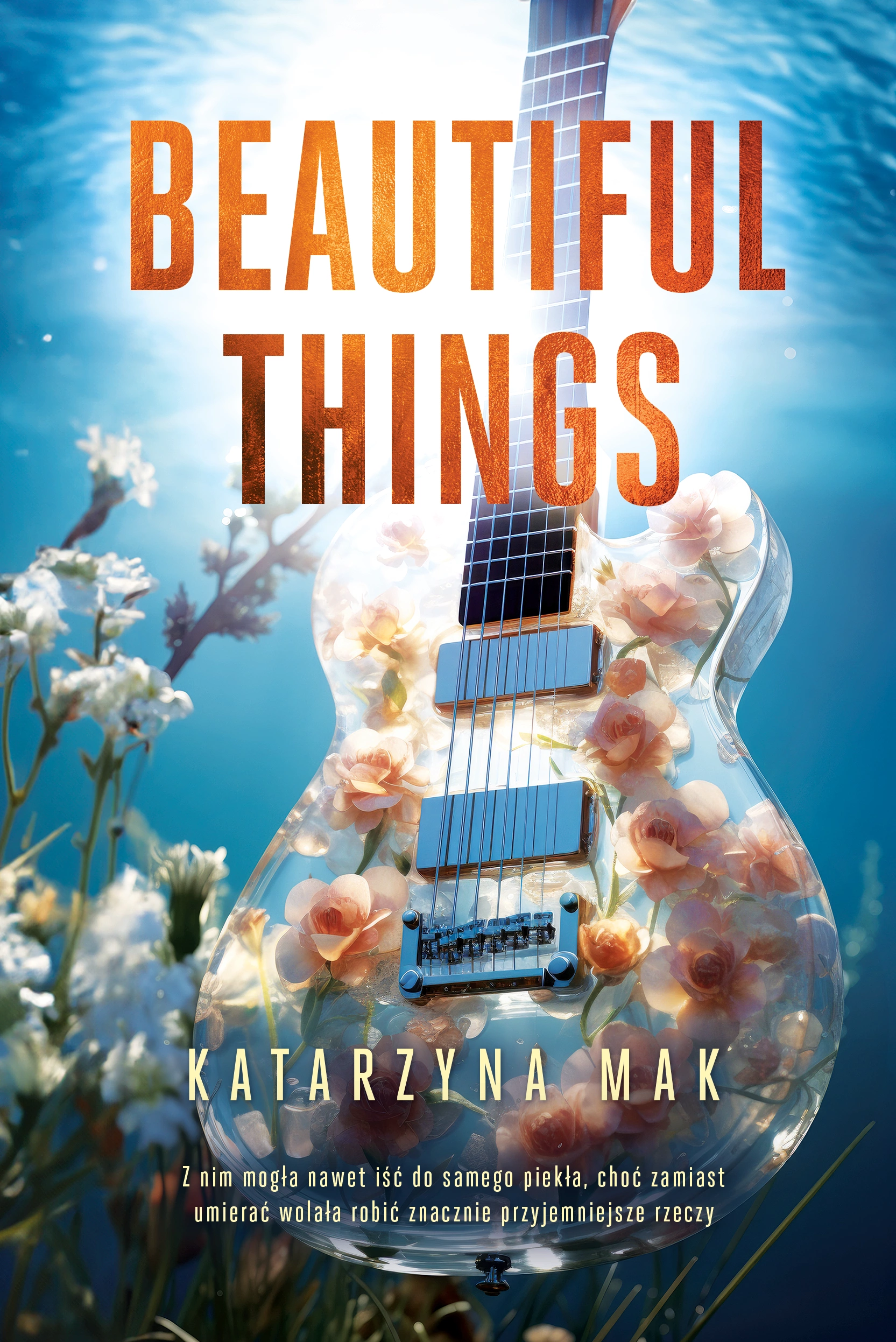 Książka - Beautiful Things (barwione brzegi)