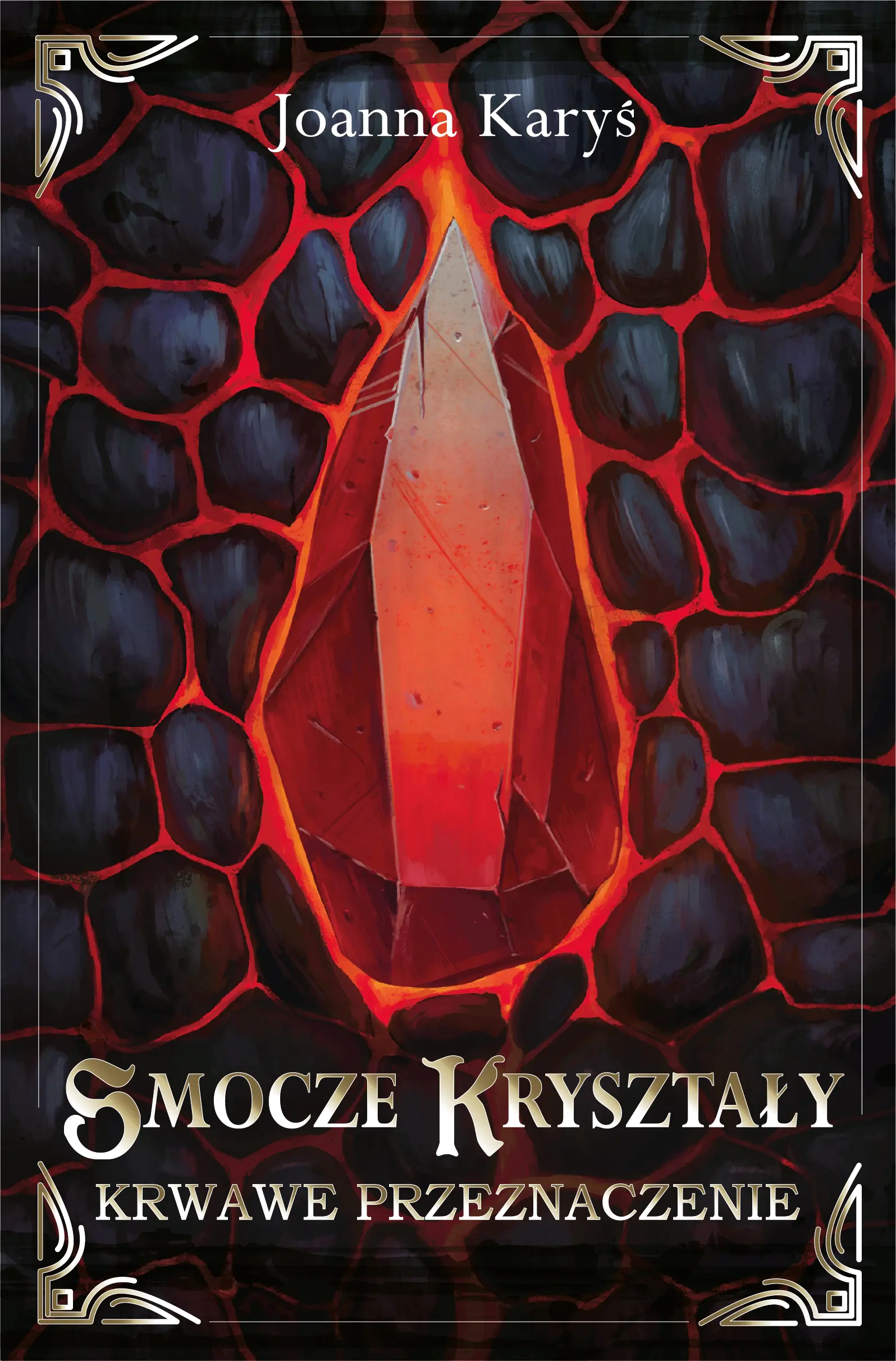 Książka - Krwawe przeznaczenie. Smocze kryształy. Tom 2