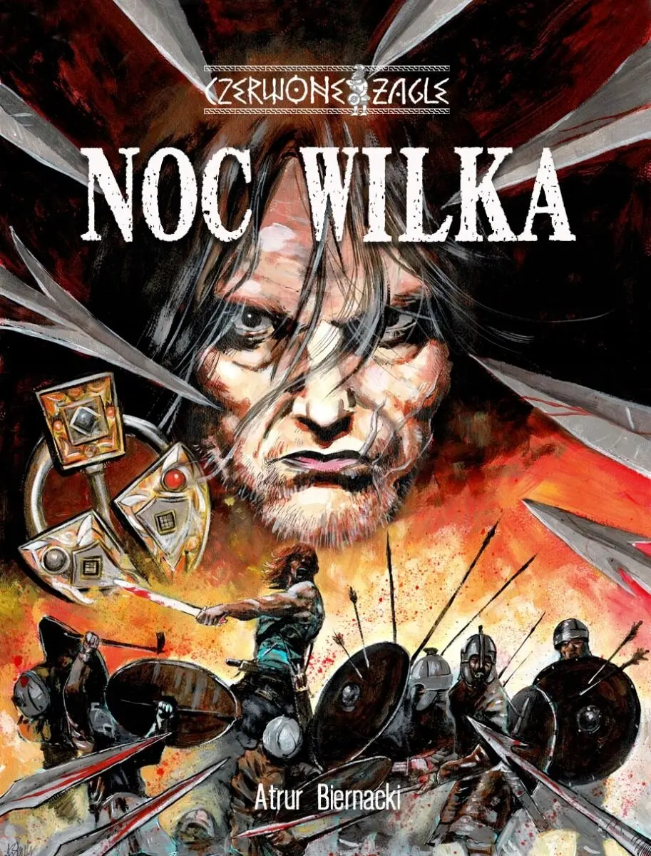 Książka - Czerwone Żagle. Noc Wilka