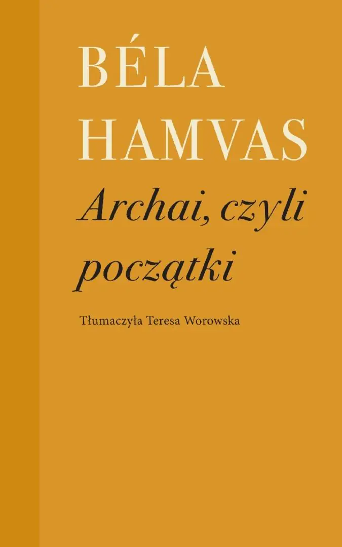 Książka - Archai, czyli początki
