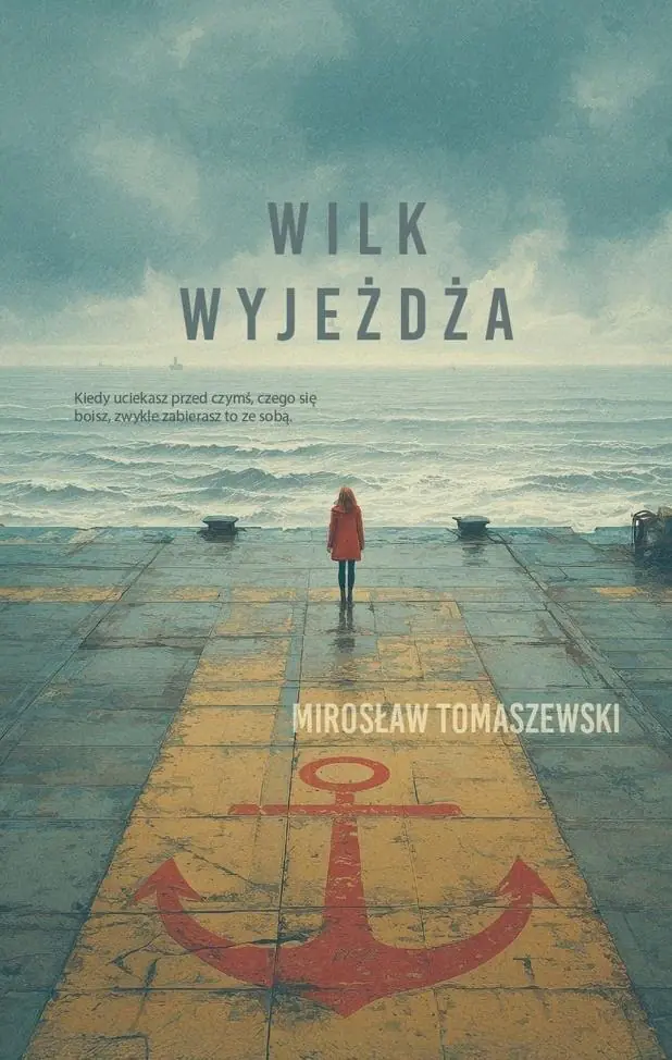 Książka - Wilk wyjeżdża