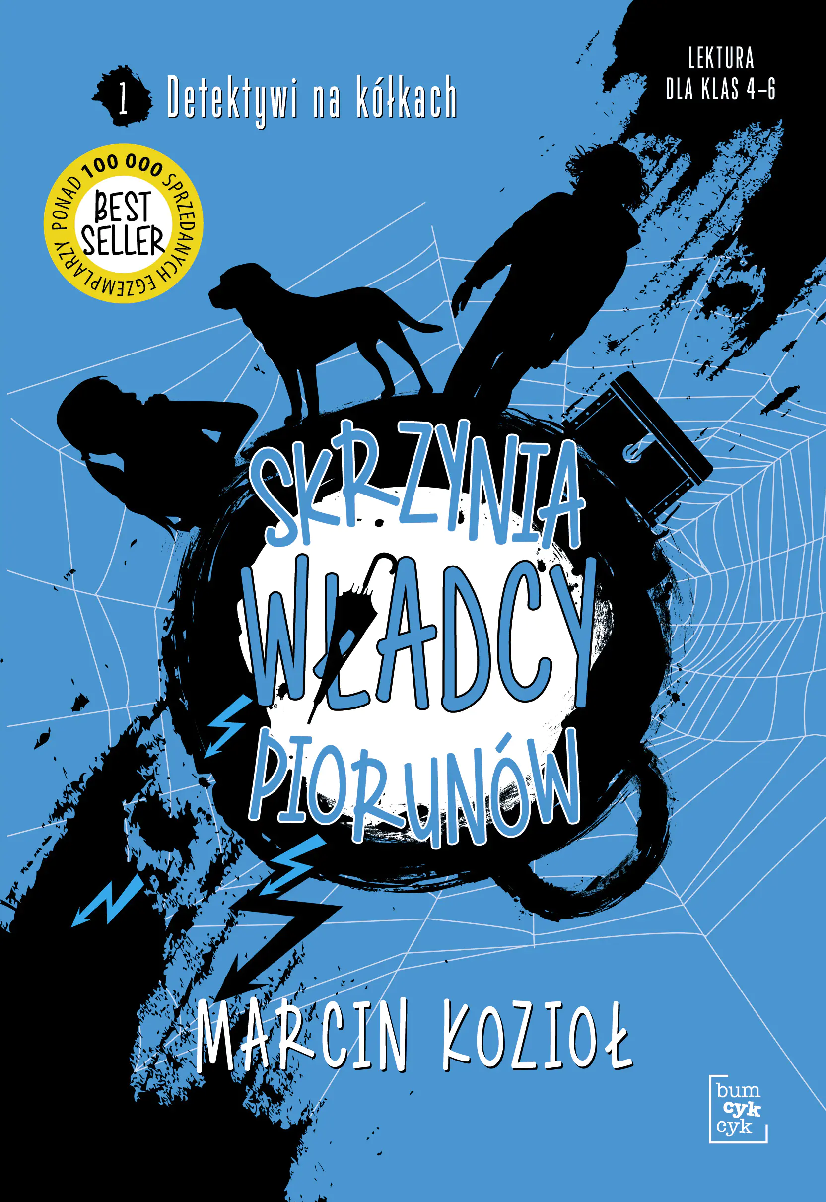 Książka - Skrzynia władcy piorunów. Detektywi na kółkach. Tom 1
