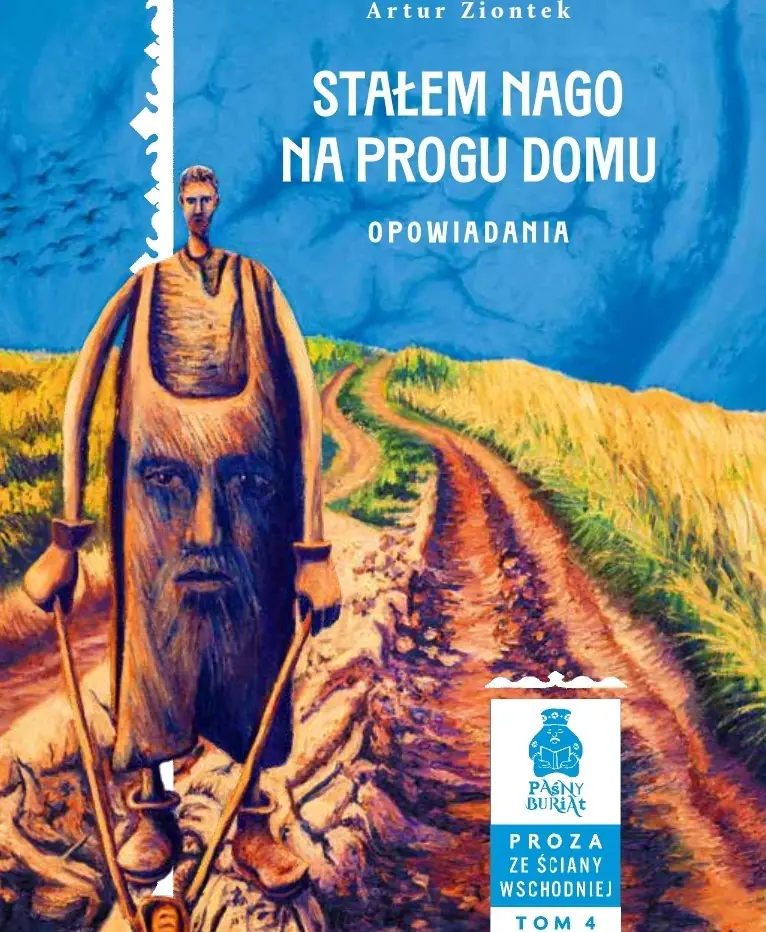 Książka - Stałem nago na progu domu. Opowiadania
