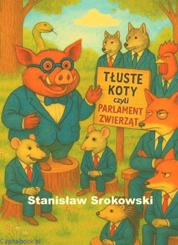 Książka - Tłuste koty, czyli parlament zwierząt