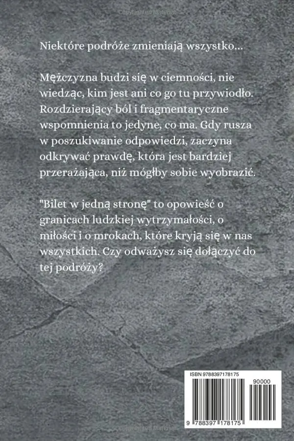 Książka - Bilet w jedną stronę