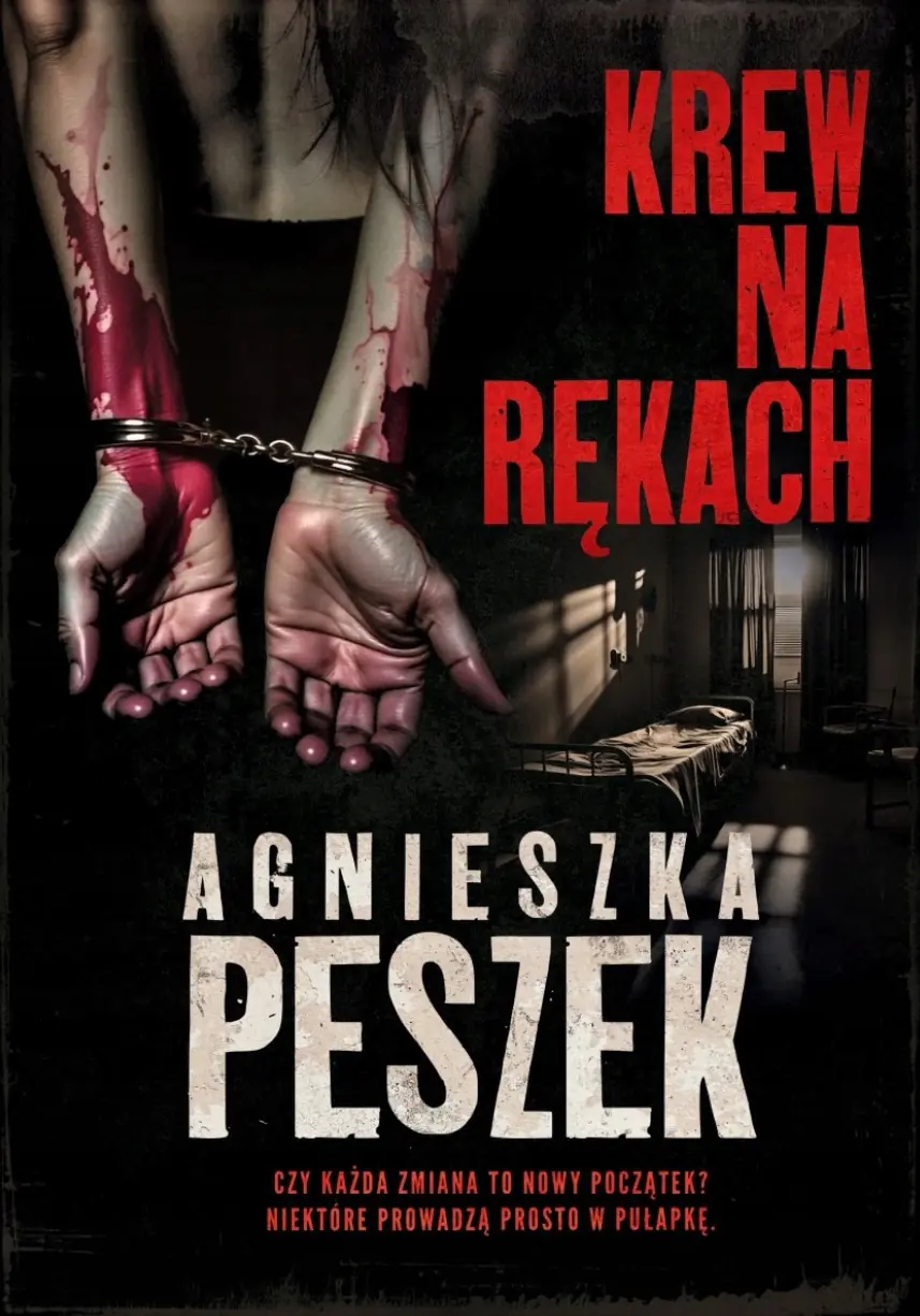 Książka - Krew na rękach (barwione brzegi)