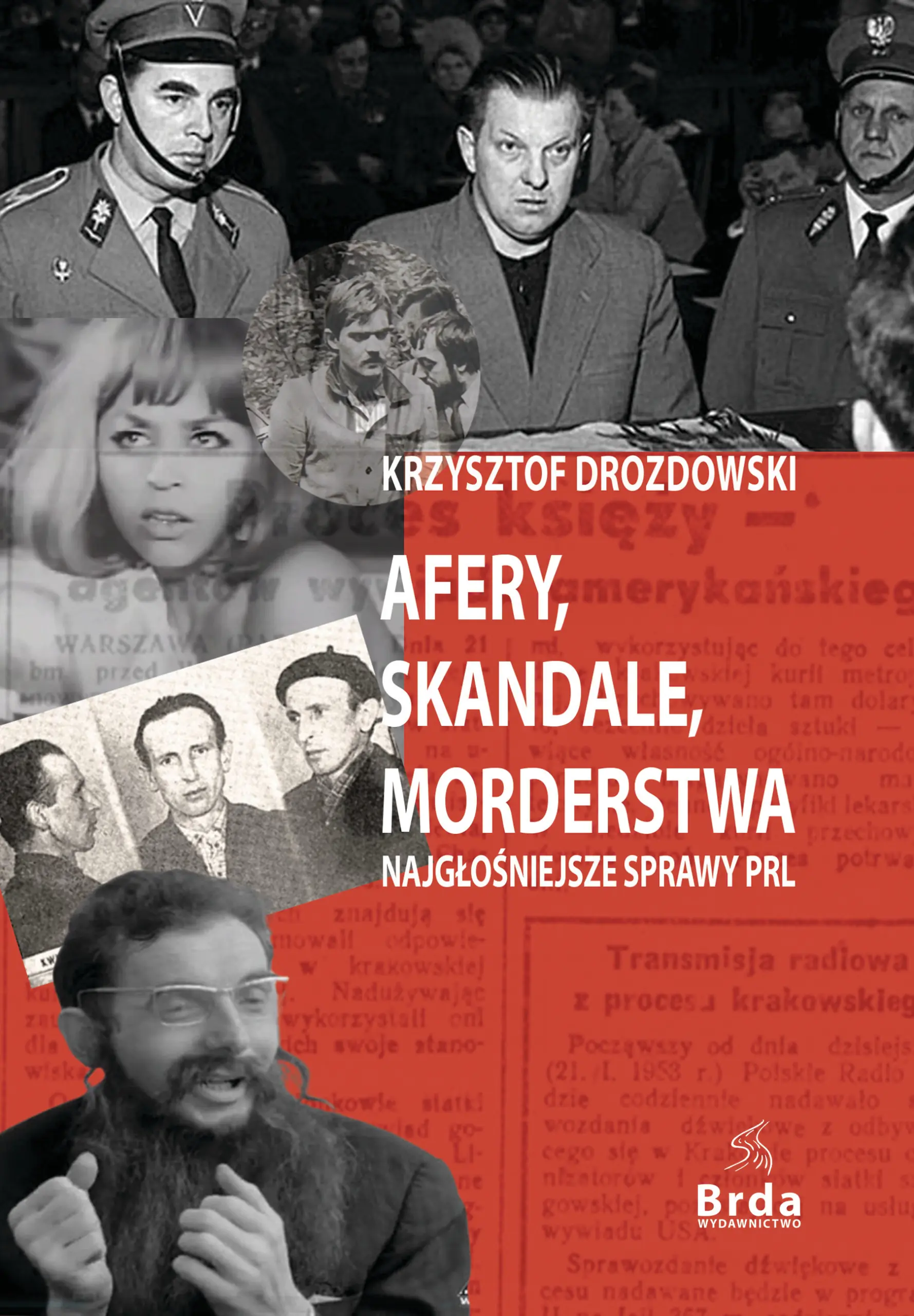Książka - Afery, skandale, morderstwa