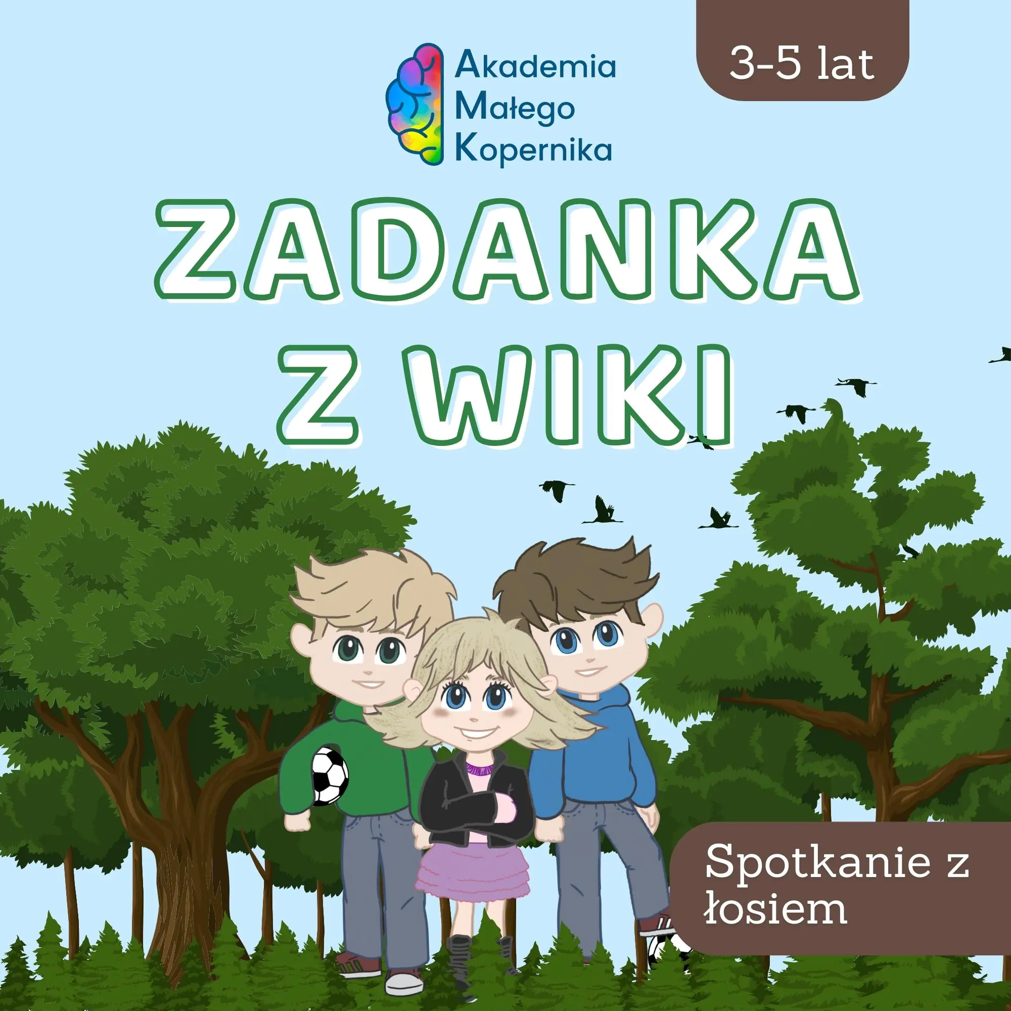 Książka - "Spotkanie z łosiem" Zadanka z Wiki