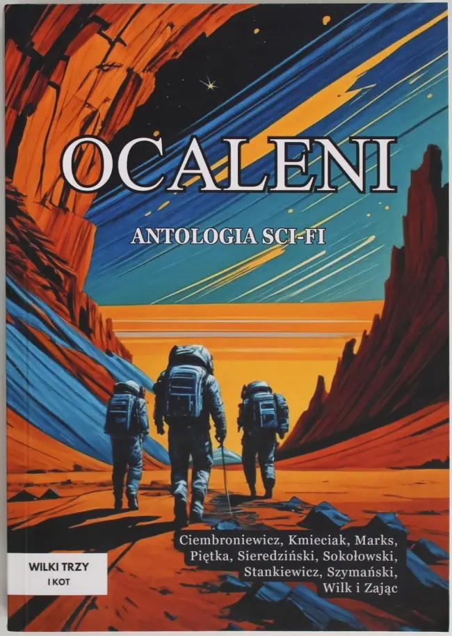 Książka - Ocaleni Antologia sci-fi