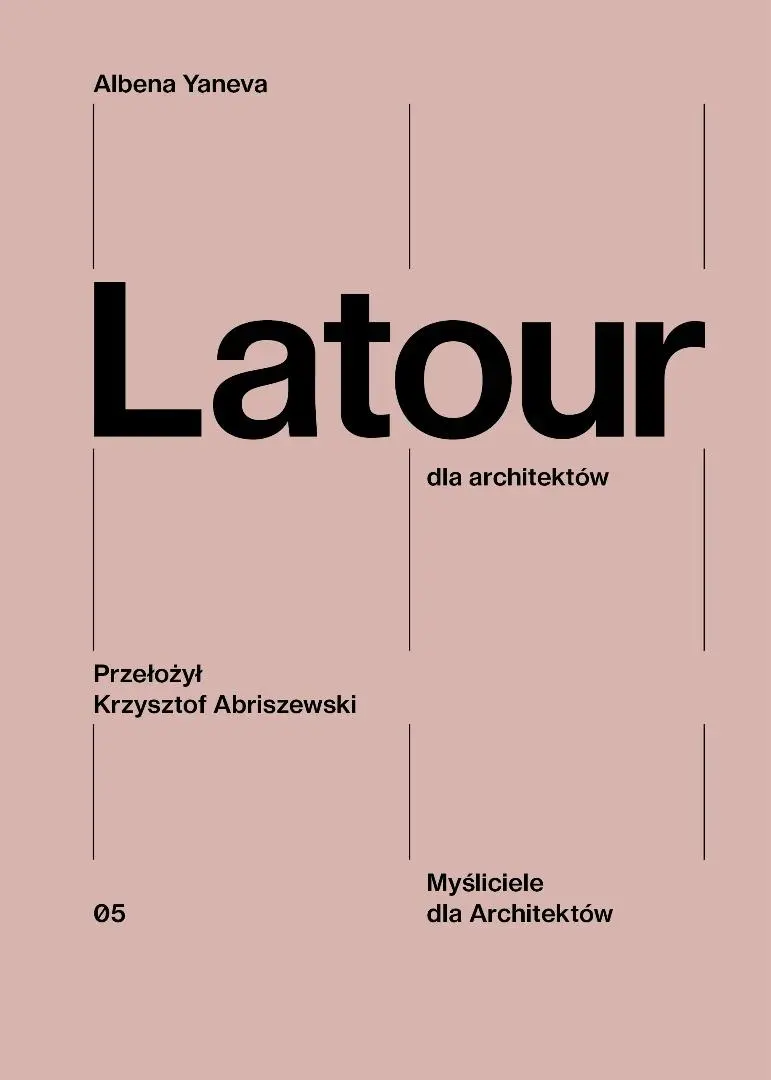 Książka - Latour dla architektów