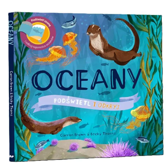 Książka - Podświetl i Odkryj. Oceany