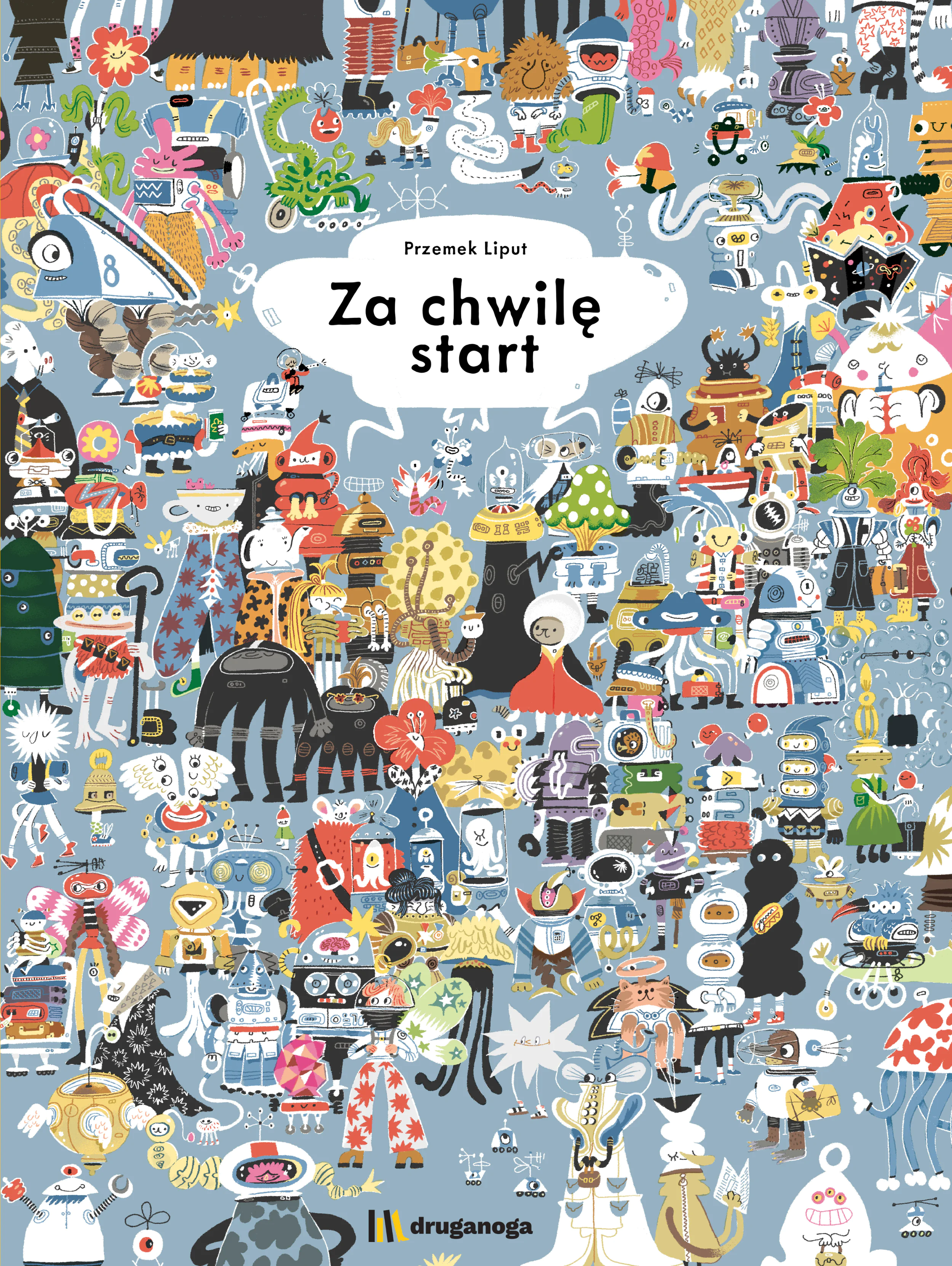 Książka - Za chwilę start