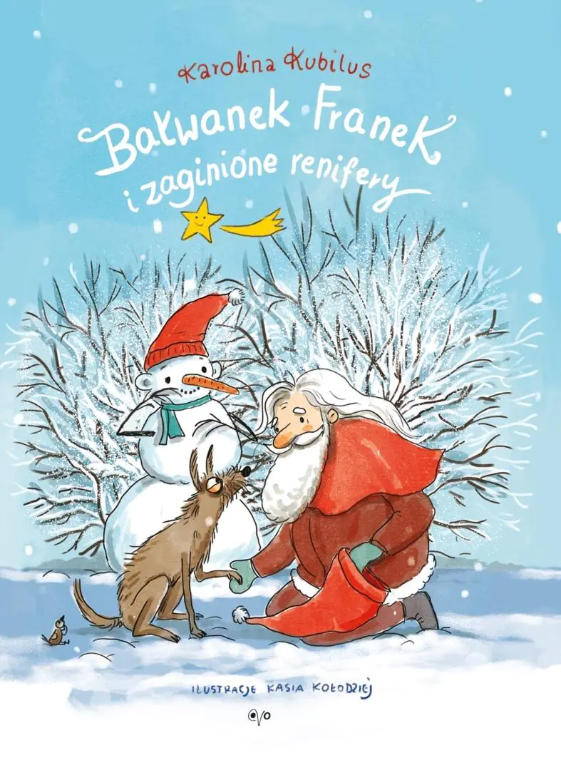 Książka - Bałwanek Franek i zaginione renifery