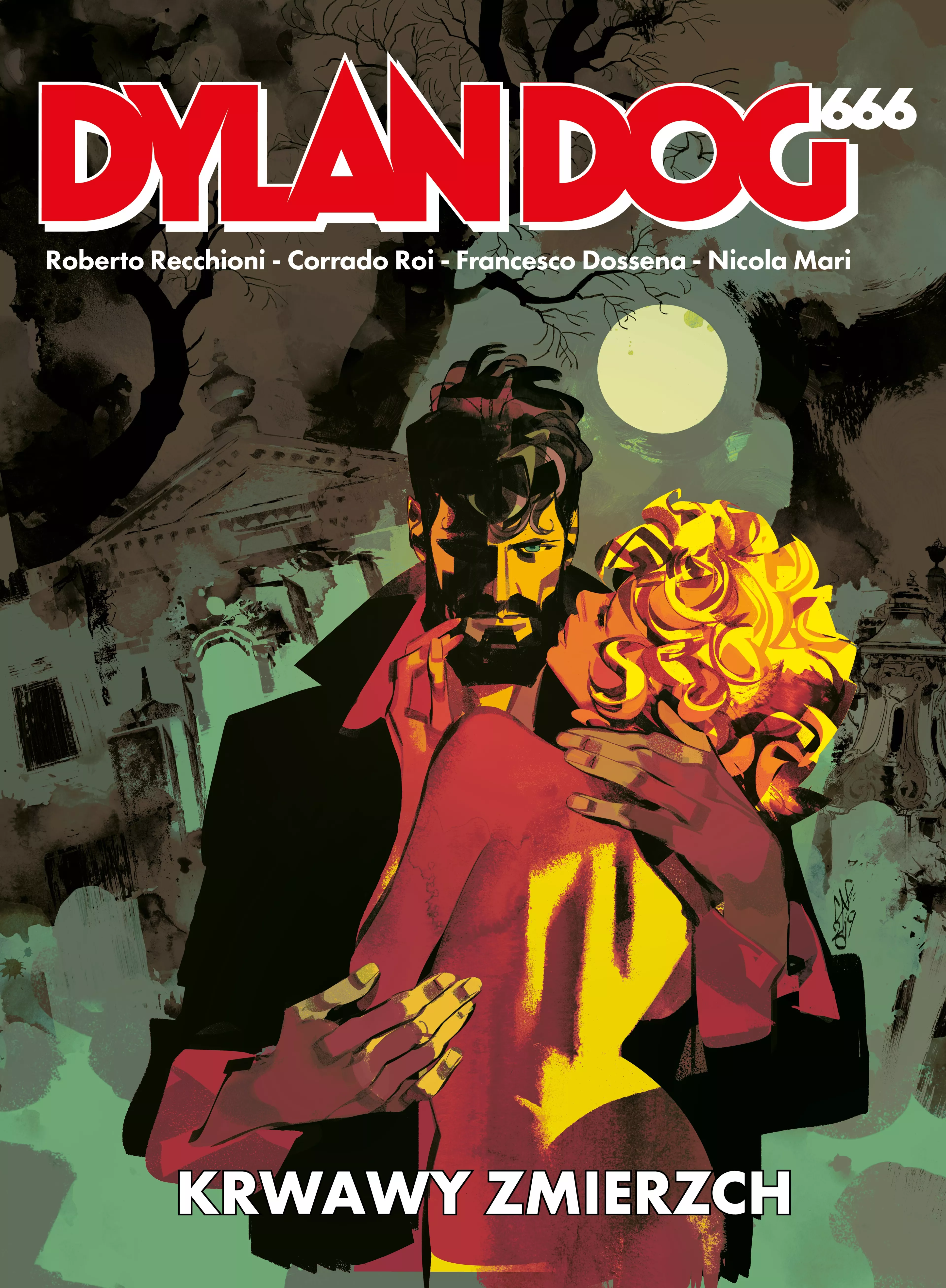 Książka - Dylan Dog 666 Krwawy zmierzch
