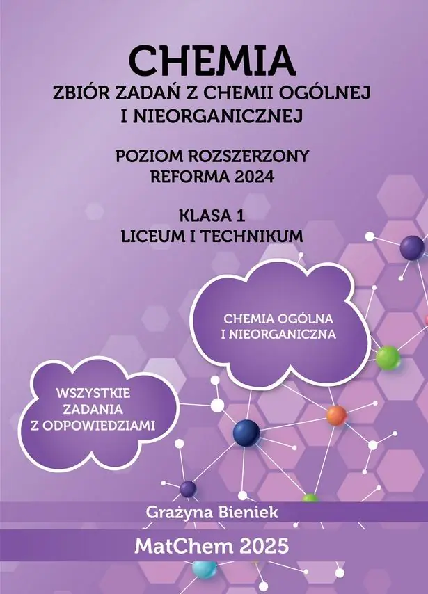 Książka - Chemia Zb. zadań 1 LO i technikum PR