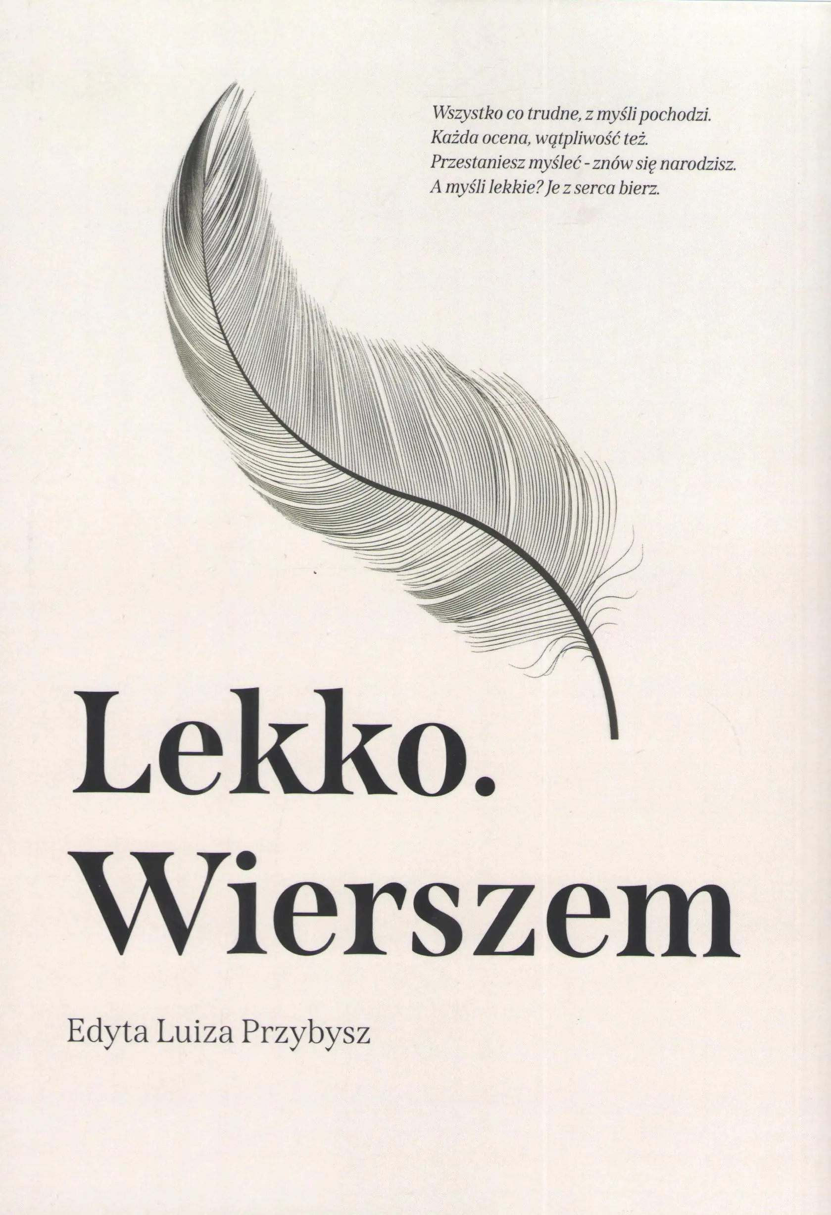 Książka - Lekko. Wierszem