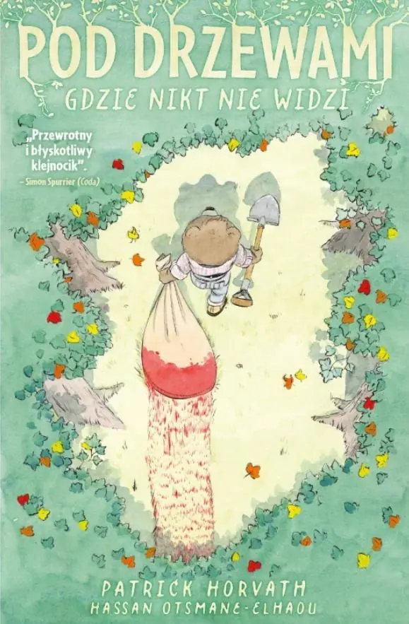 Książka - Pod drzewami, gdzie nikt nie widzi
